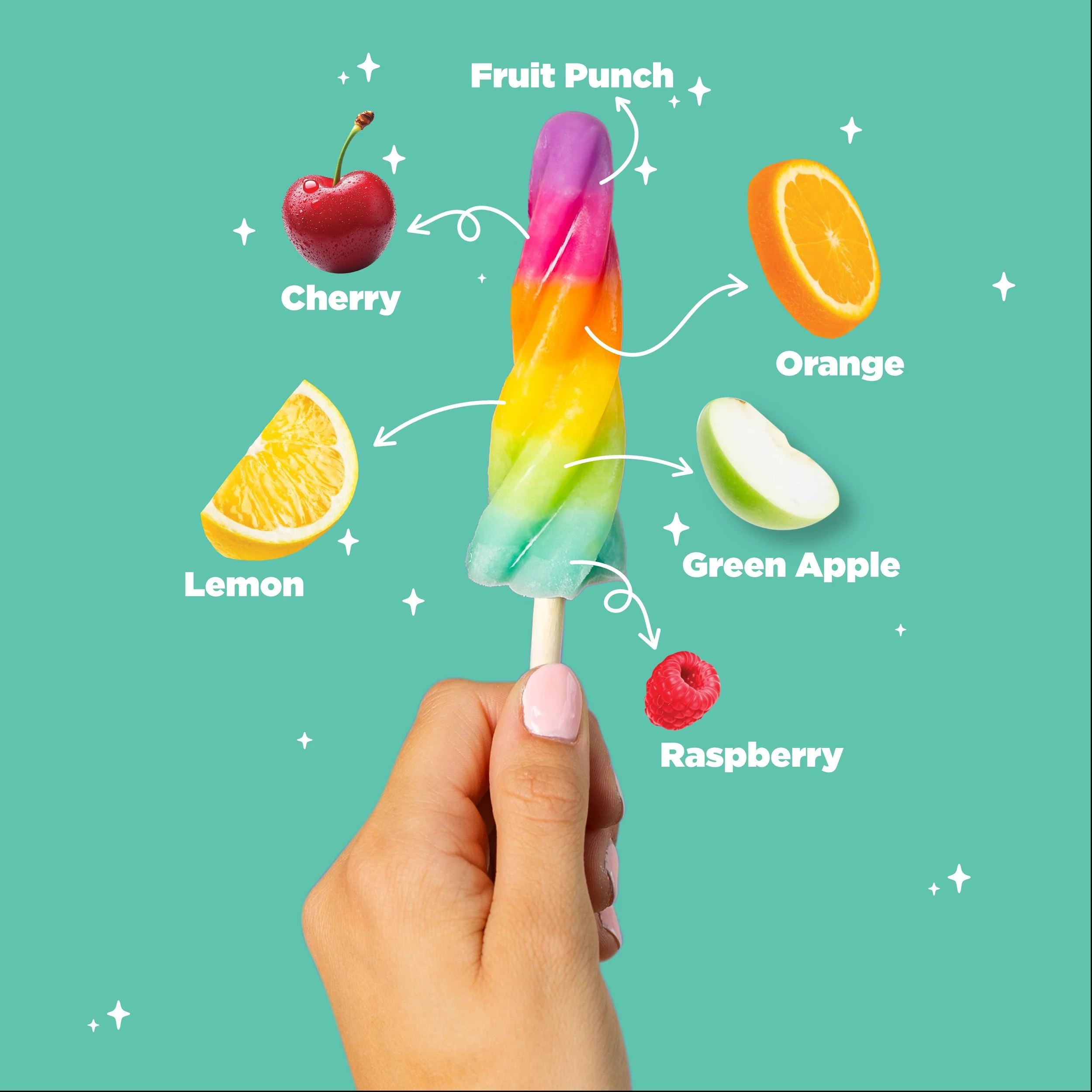 Organic Unicorn Twist | JonnyPops©